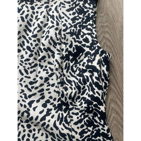 Talbots Leopard Print Dress, Petite size 8P, sleeveless - Picture 8 of 9